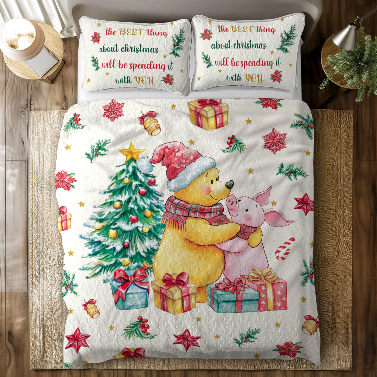 Shineful All Season Quilt 3-Piece Set The Christmas Best Thing