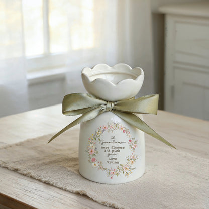 Shineful Flower Vase Personalized Precious Bloom