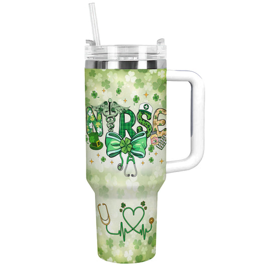 Shineful Tumbler Lucky Nurse Life