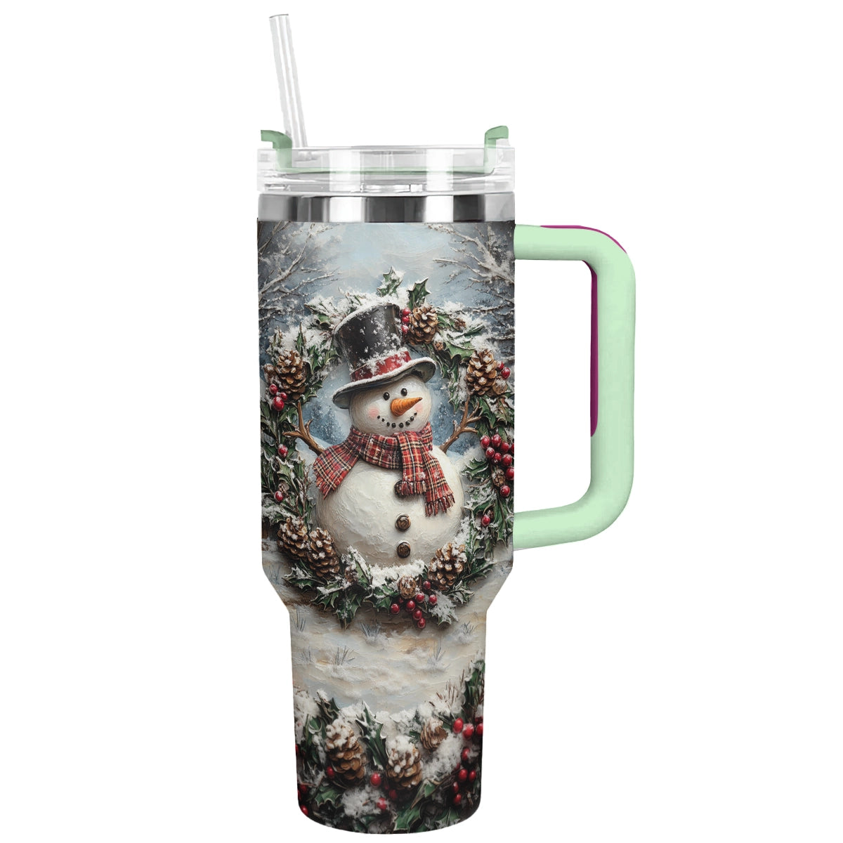 Shineful Tumbler Frosty Snowman Delight