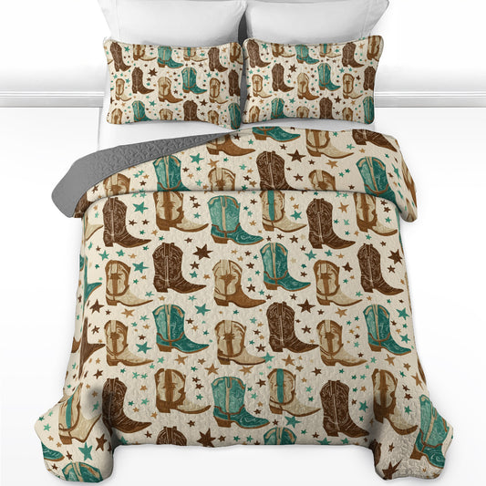 Shineful All Season Quilt 3-Piece Set Bootylicious