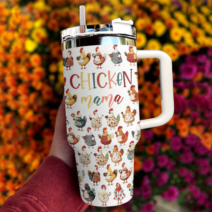 Shineful Tumbler Chicken Mama Travel