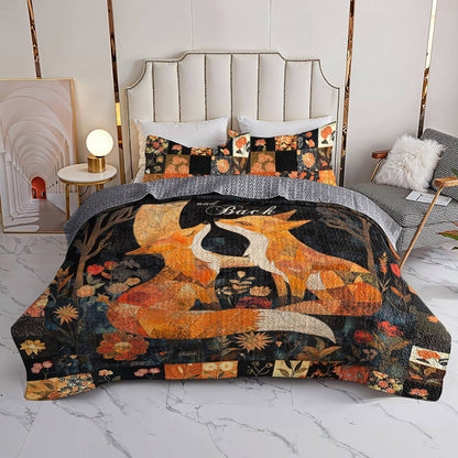 Shineful All Season Quilt 3-Piece Set Enchanting Night
