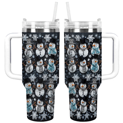 Shineful Glossy Tumbler Snowflake Cheer