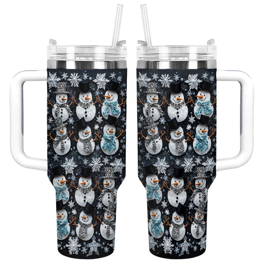 Shineful Glossy Tumbler Snowflake Cheer