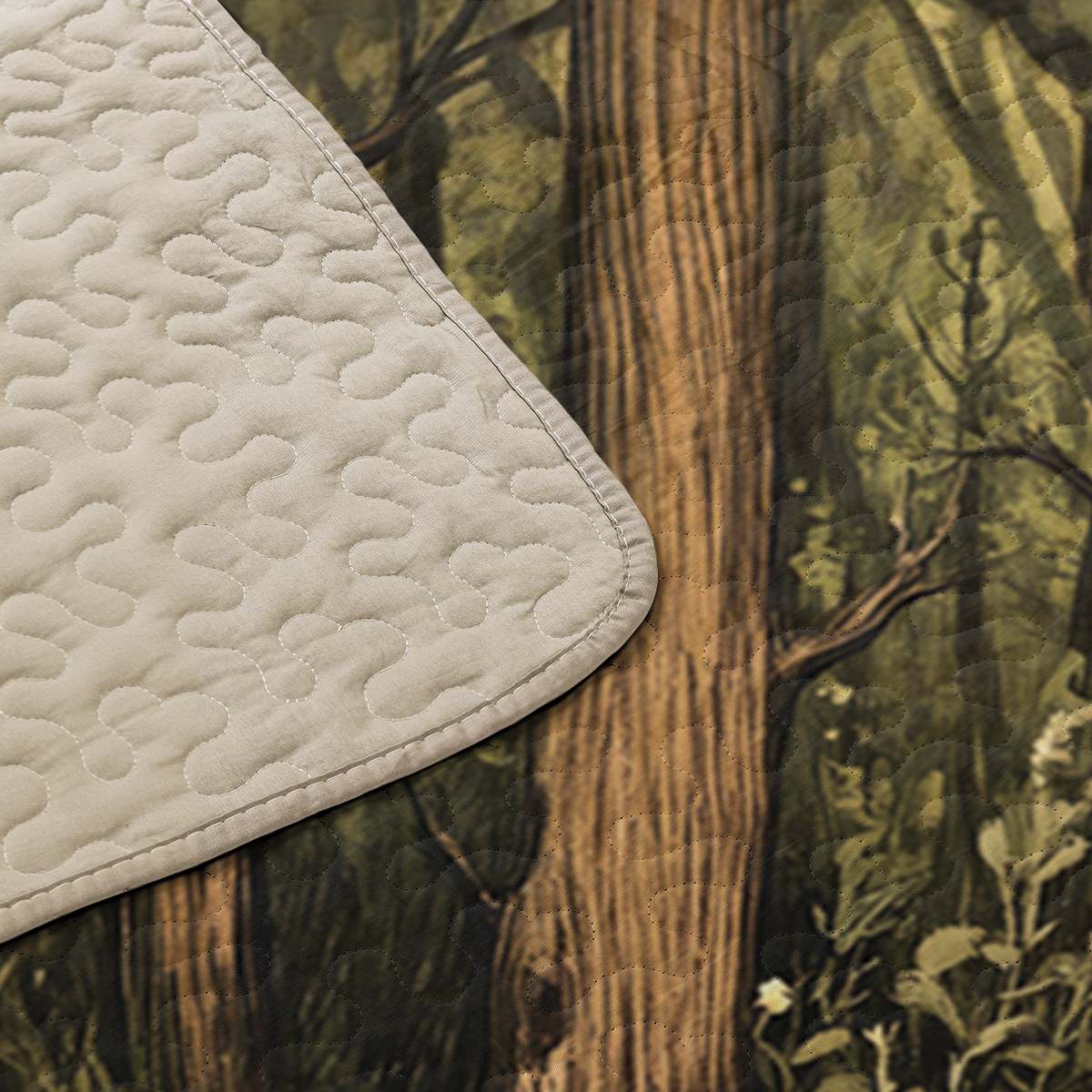 Shineful All Season Quilt 3-Piece Set Mama Hen & Baby Chicks