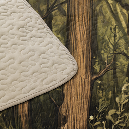 Shineful All Season Quilt 3-Piece Set Mama Hen & Baby Chicks