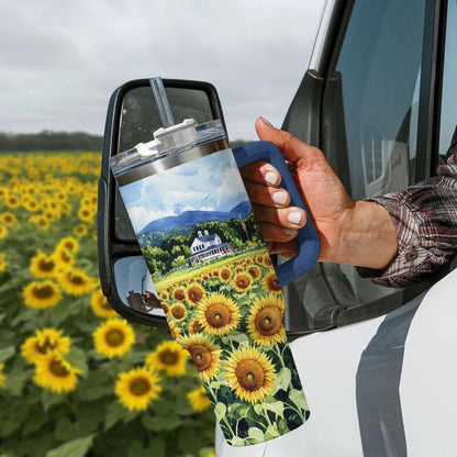 Shineful Tumbler Sunflower Farmhouse Glory