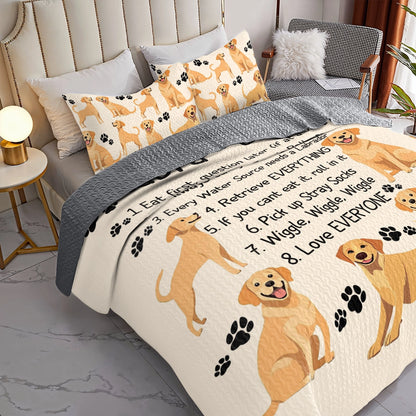 Shineful All Season Quilt 3-Piece Set - Labra-Law
