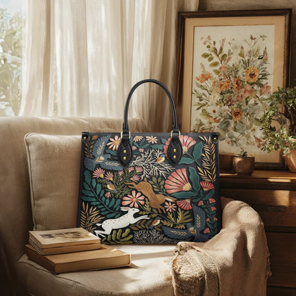 Shineful Leather Bag Forest Tale