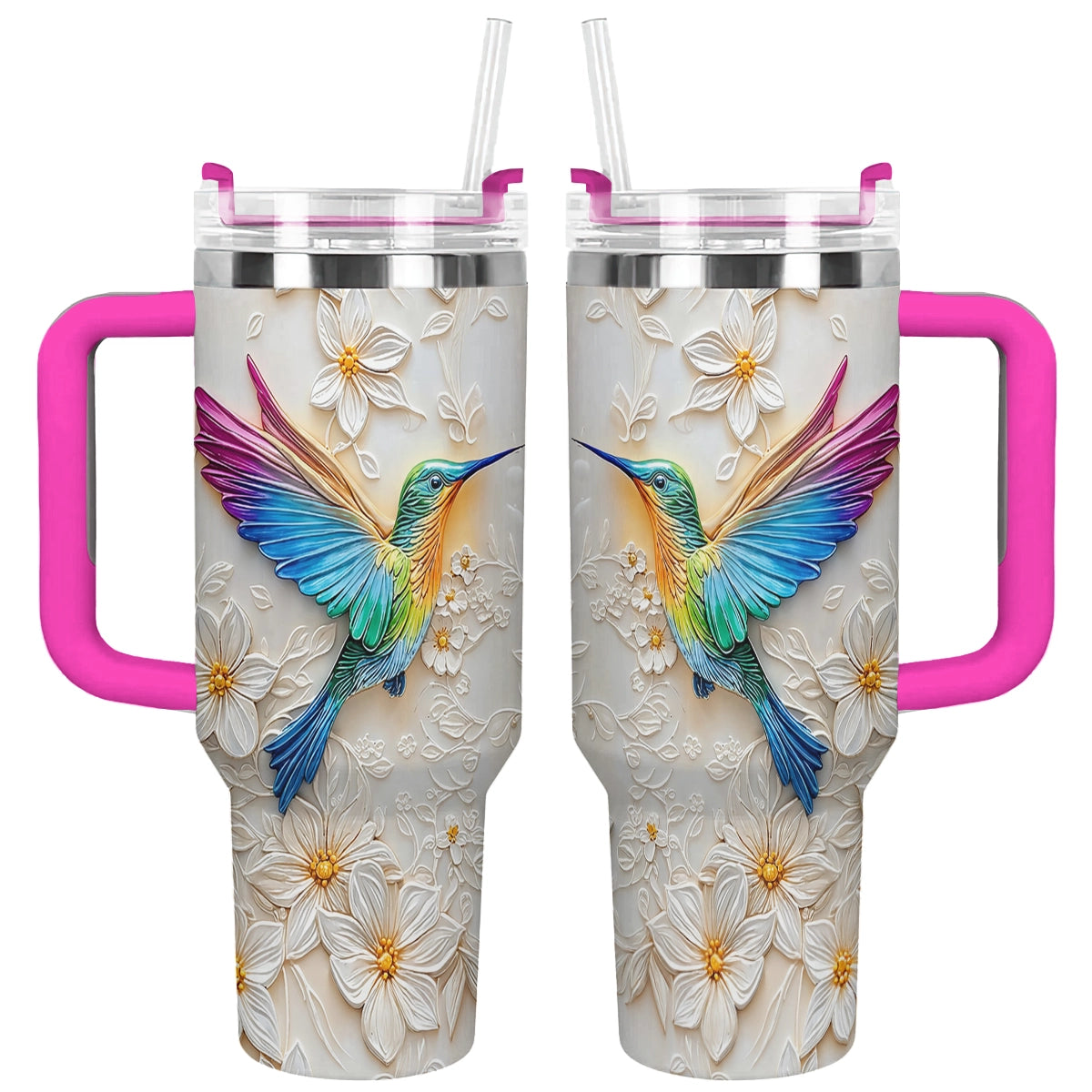 Shineful Tumbler Fluttering Blooms