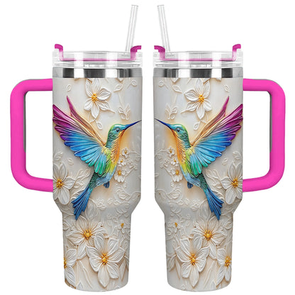 Shineful Tumbler Fluttering Blooms