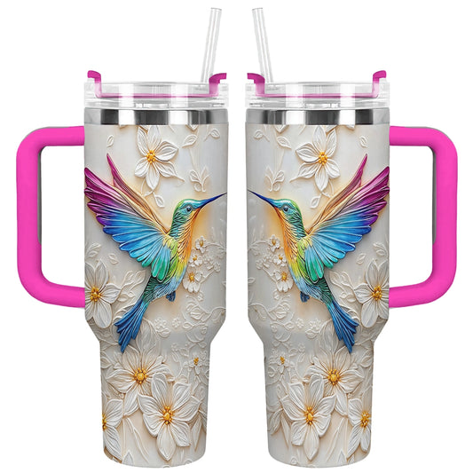 Shineful Tumbler Fluttering Blooms