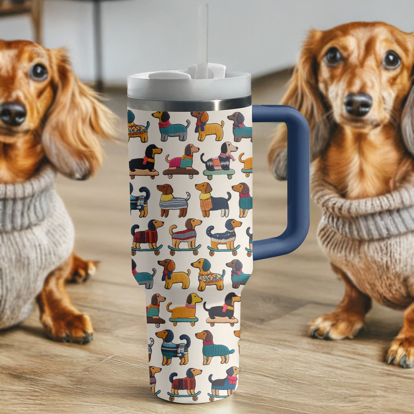 Shineful Tumbler Playful Skater Dachshund