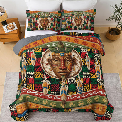 Shineful All Season Quilt 3-Piece Set Spirit of Ancestral Dreams