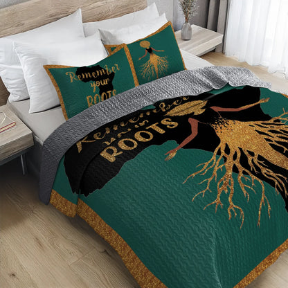 Shineful All Season Quilt 3-Piece Set - Remembering Our Roots
