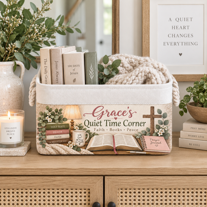 Shineful Quiet Time with God Book Basket