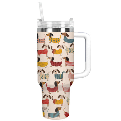Shineful Tumbler Cheerful Sausage Dachshunds