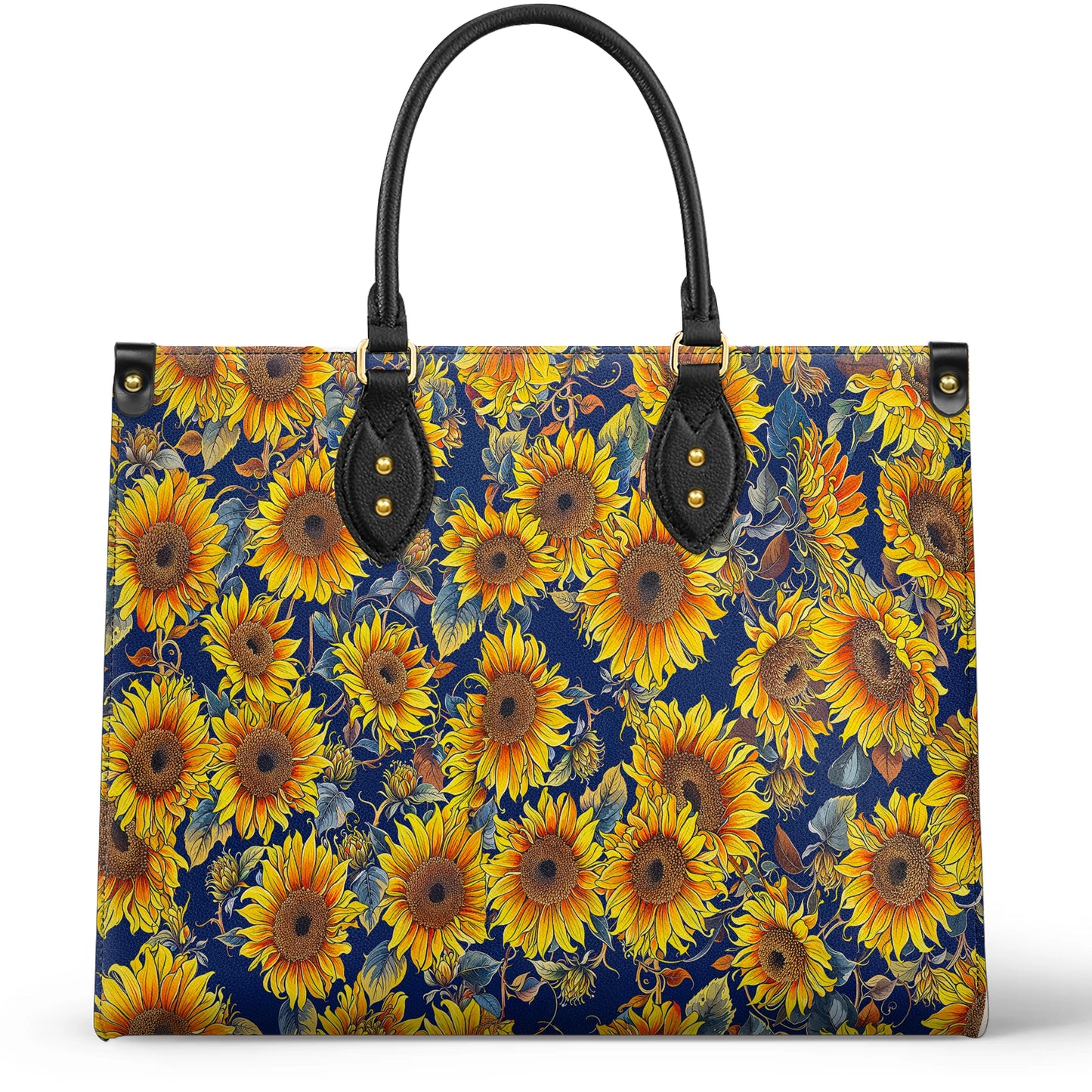 Shineful Leather Bag Sunflower Gorgeous Flower