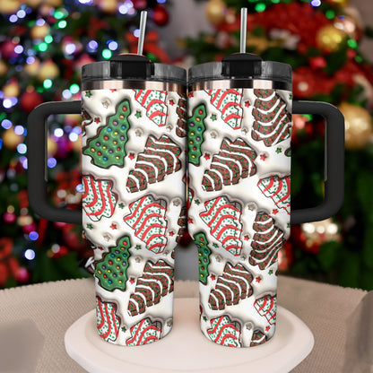 Shineful Glossy Tumbler Gingerbread Joy