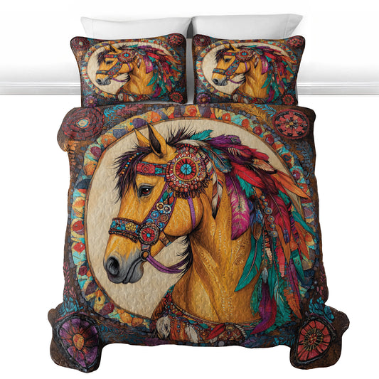 Shineful All Season Quilt 3-Piece Set Echoes Of Warrio