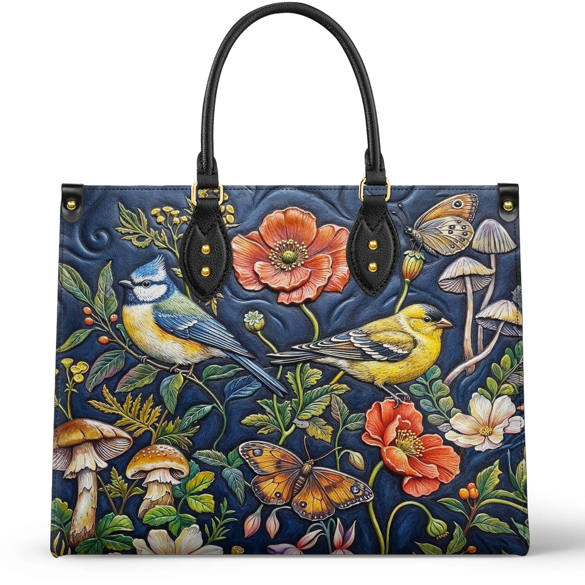 Shineful Leather Bag Midnight Garden