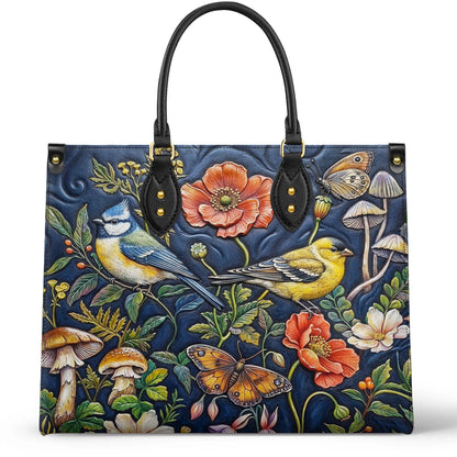 Shineful Leather Bag Midnight Garden