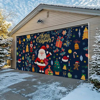 Shineful Garage Door Banner Decoration Christmas Festive Cheer