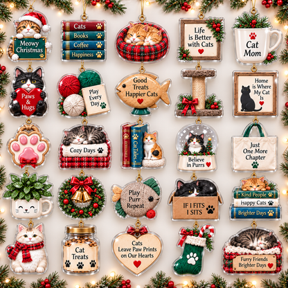 Shineful Cozy Cat Christmas Advent Calendar