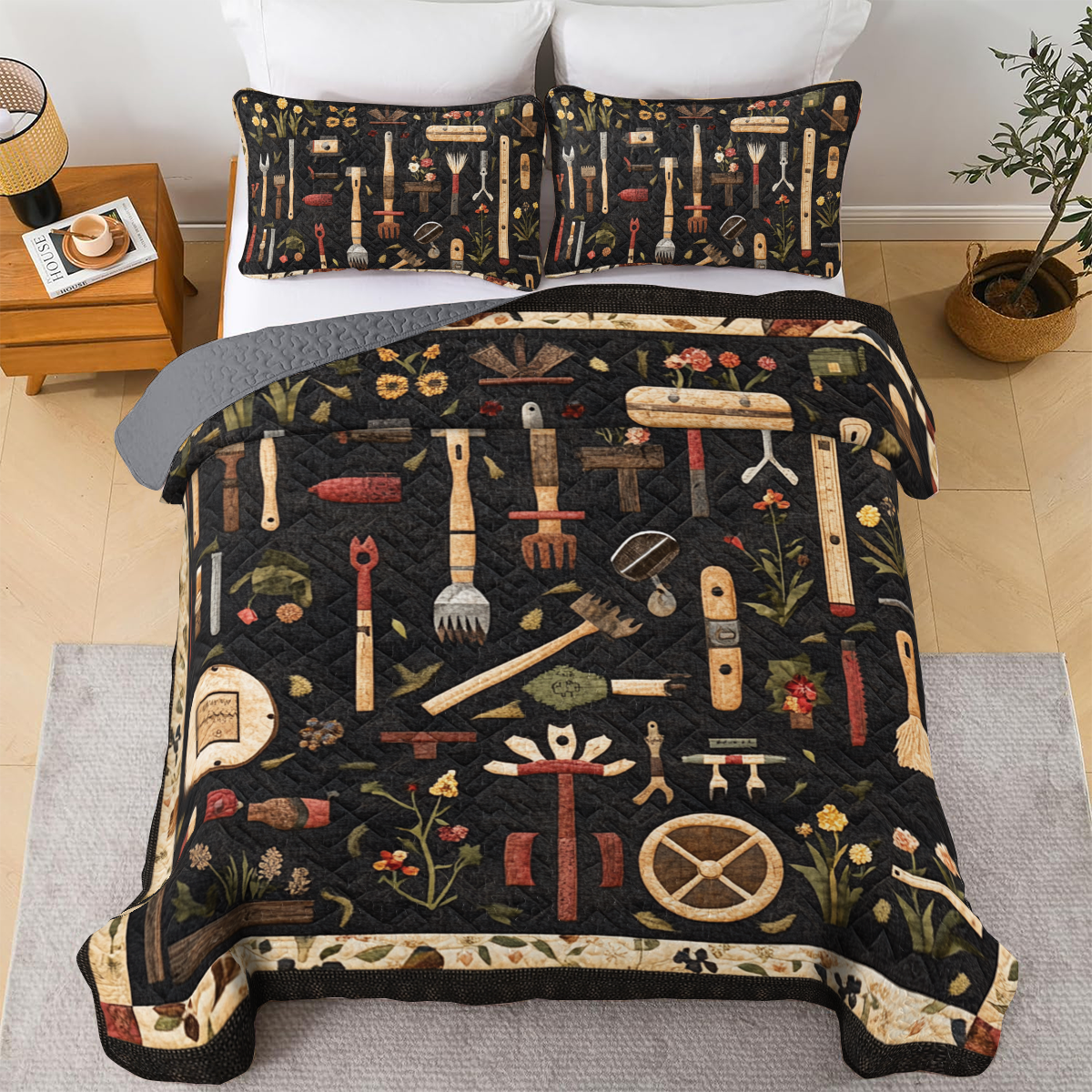 Shineful All Season Quilt 3-Piece Set - Farmer's Harmony Tools