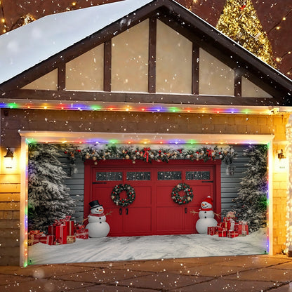 Shineful Garage Door Banner Decoration - Frosted Cheer