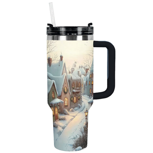 Shineful Tumbler Evening Village Glow