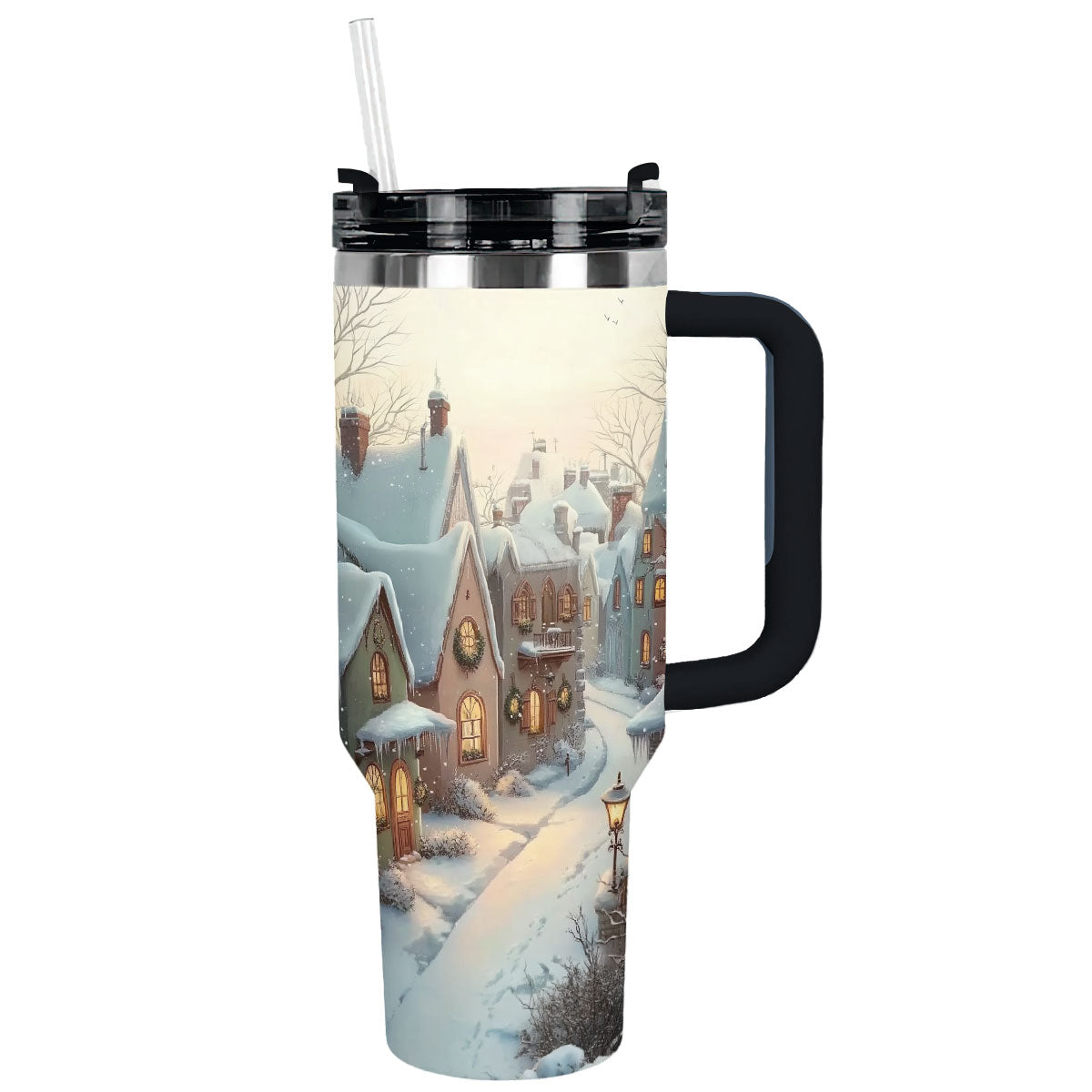 Shineful Tumbler Evening Village Glow