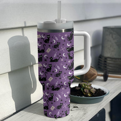 Shineful Tumbler Magical Black Cat