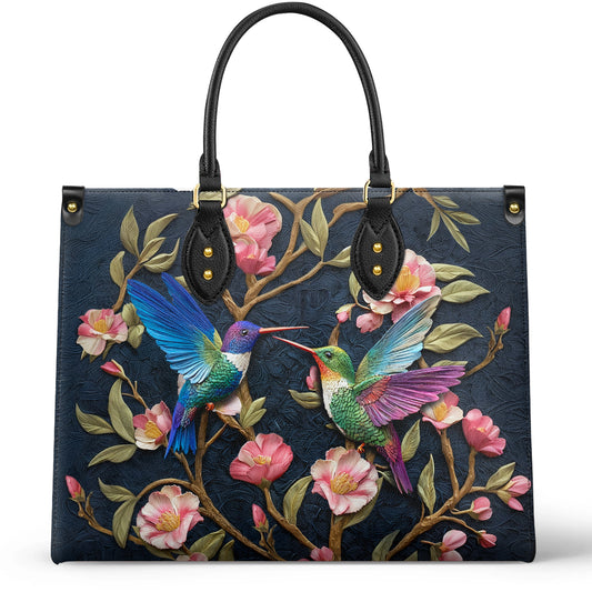 Shineful Leather Bag Velvet Garden