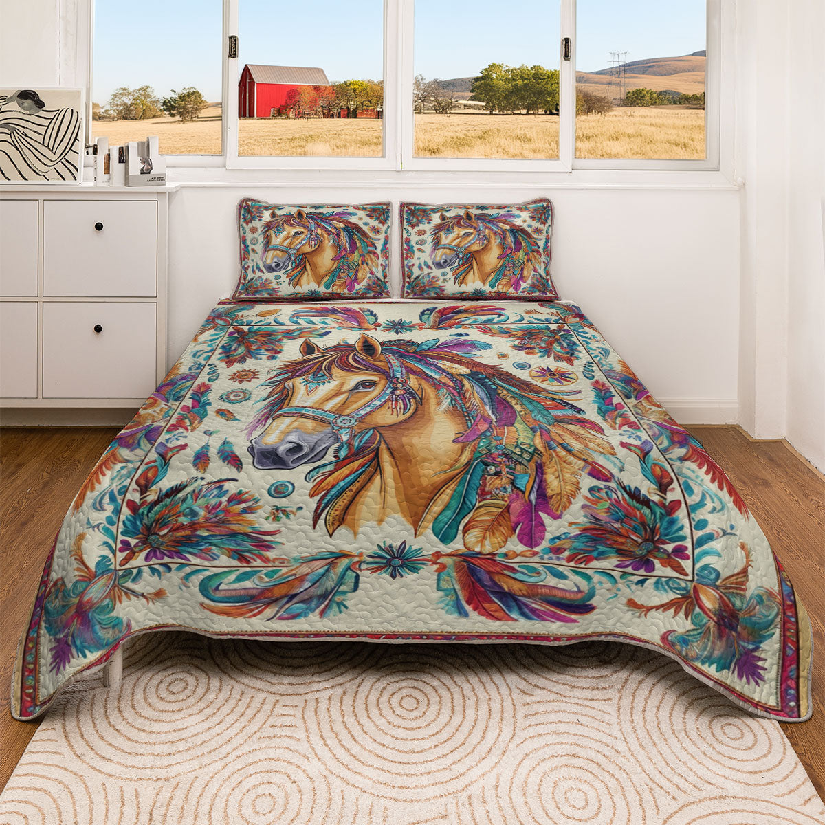 Shineful All Season Quilt 3-Piece Set Native Heritage