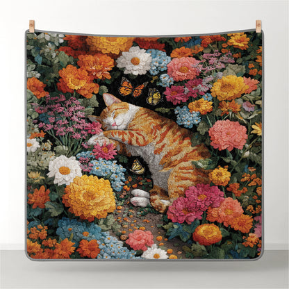 Shineful All Season Quilt 3-Piece Set Where The Cat Dreams