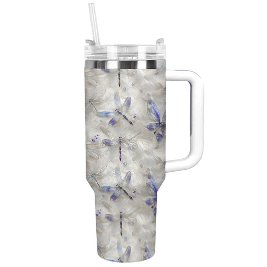 Shineful Tumbler Ethereal Dragonfly Elegance