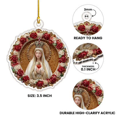 Shineful 2D Acrylic Ornament Our Lady Of Fatima