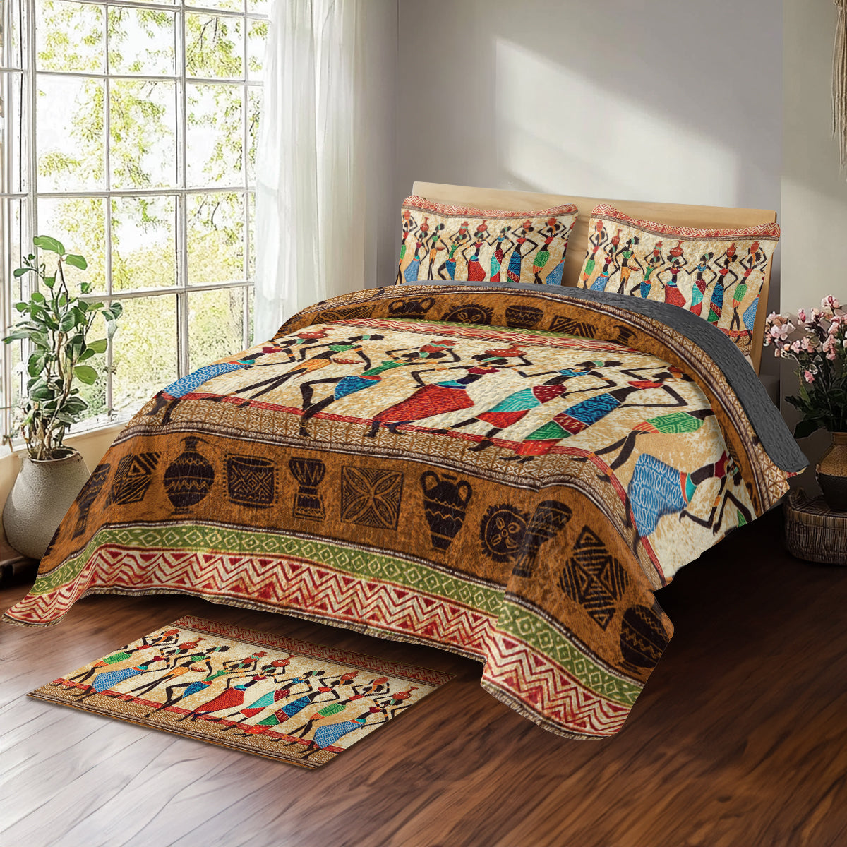 Shineful All Season Quilt 3-Piece Set The Long Walk Home
