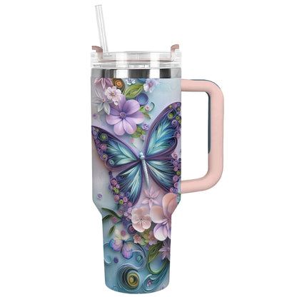 Shineful Tumbler Pastel Butterfly Dreams