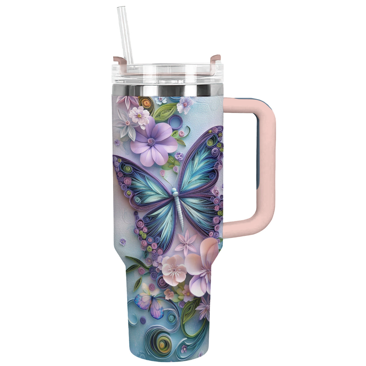 Shineful Tumbler Pastel Butterfly Dreams