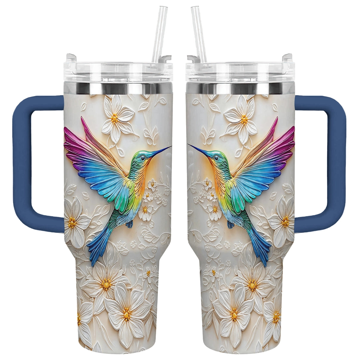 Shineful Tumbler Fluttering Blooms