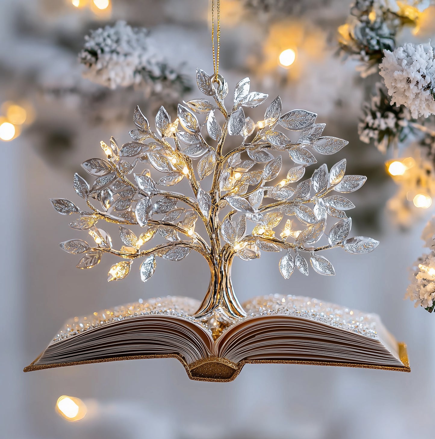 Shineful 2D Acrylic Ornament Sparkling Tree of Knowledge