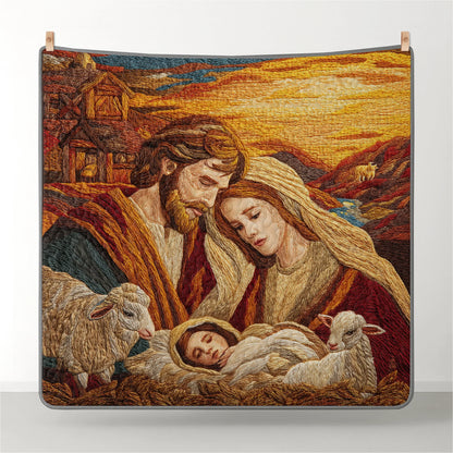 Shineful Quilt 3-Piece Set Nativity of Divine Peace