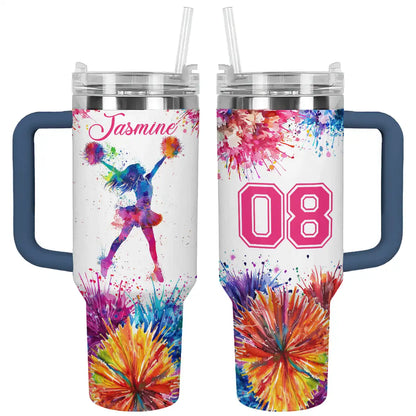 Shineful Tumbler Personalized Explosion of Joy Cheer Leading