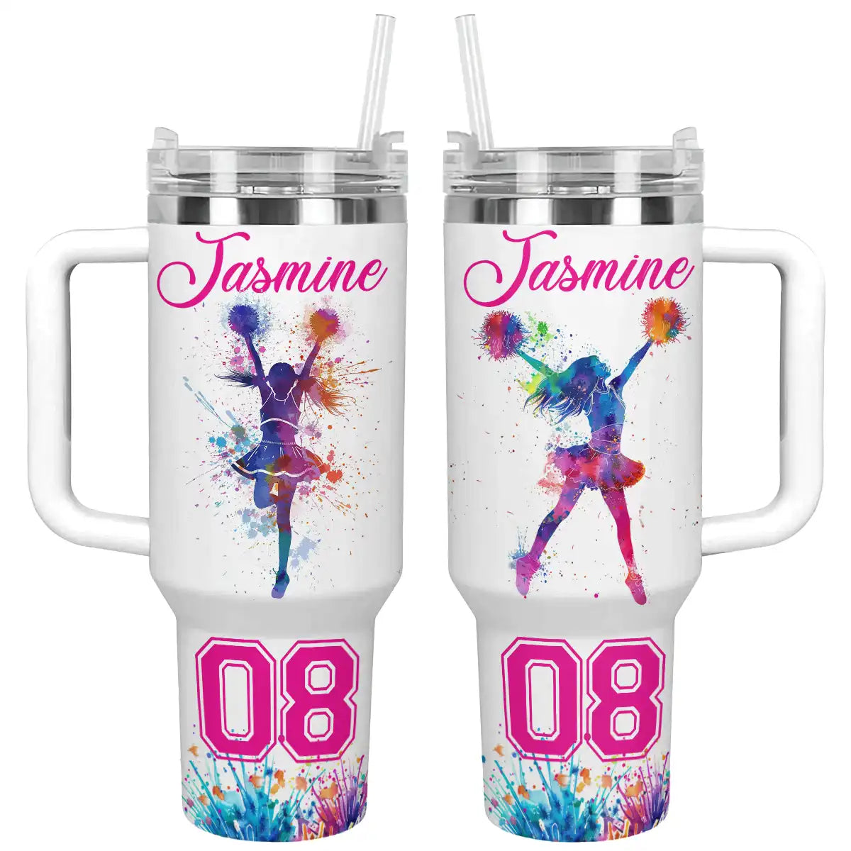 Shineful Tumbler Personalized Dream Cheer Leading