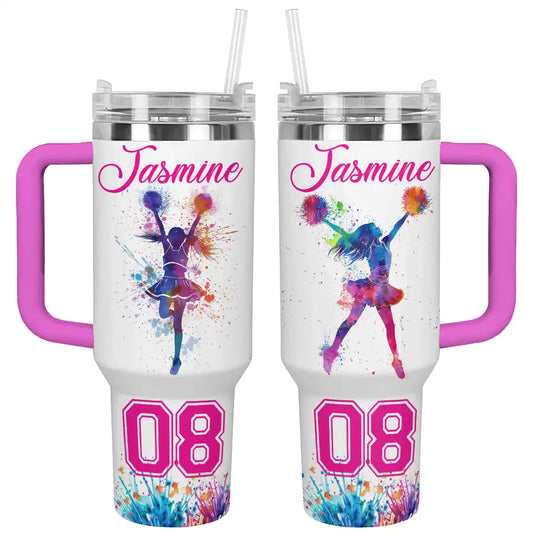 Shineful Tumbler Personalized Dream Cheer Leading