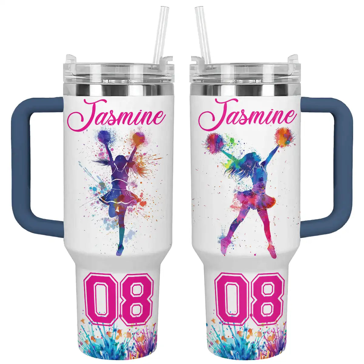 Shineful Tumbler Personalized Dream Cheer Leading