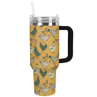 Shineful Tumbler Funny Chicken